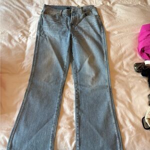7 FAM jeans slim kick mid rise